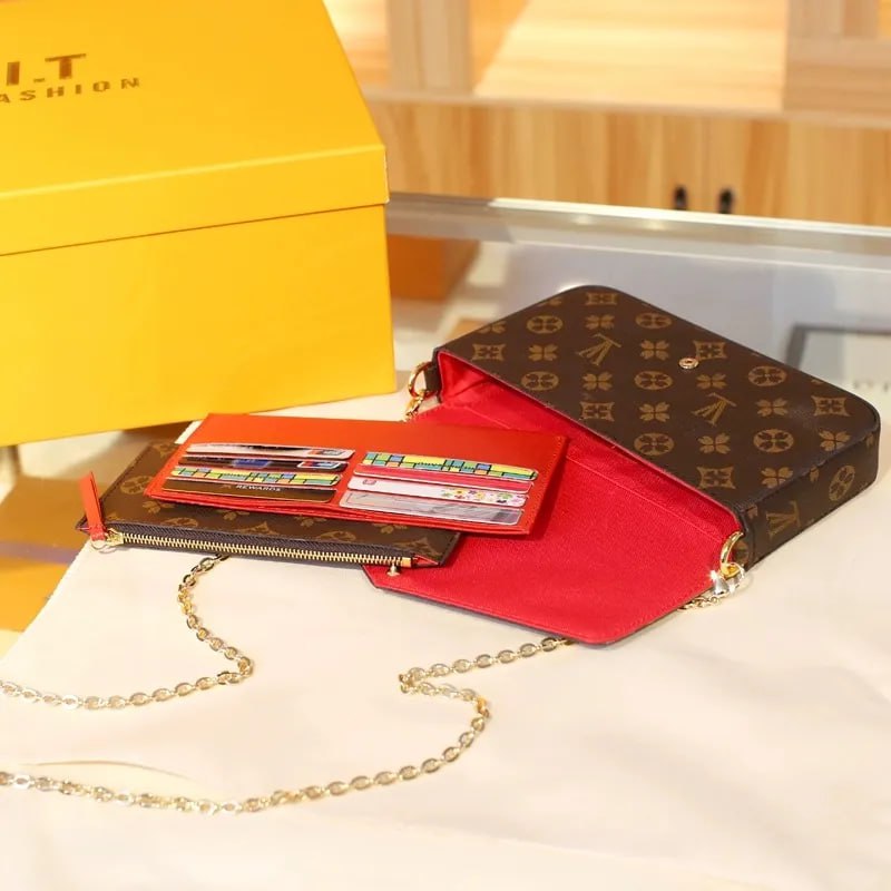 Louis Vuitton Félicie Pochette ลาย Monogram